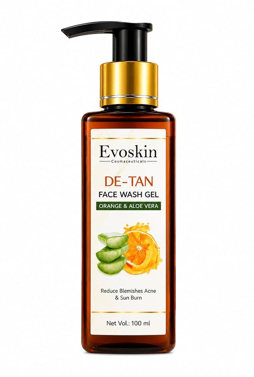 De-Tan Face Wash with Orange & Aloe Vera 100 ml