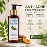 Anti Acne Face Wash with Neem & Turmeric 100 ml
