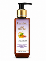 Anti Blemish Face Wash with Papaya & Saffron 100 ml