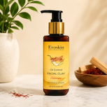 Sandal Saffron Oil Control Facial Clay Cleanser